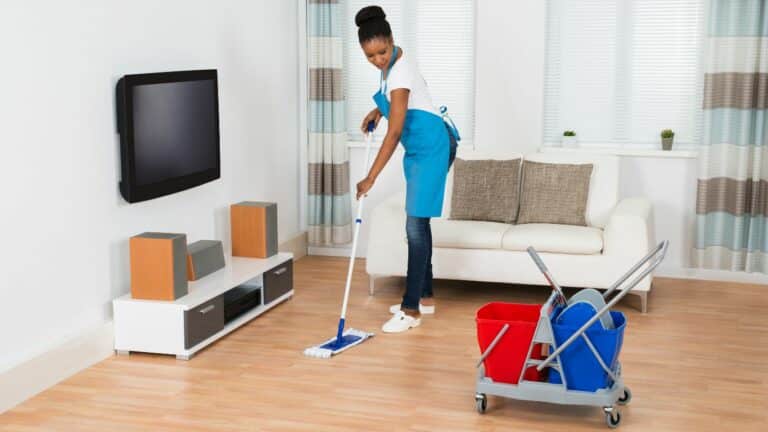 limpeza de pisos residenciais